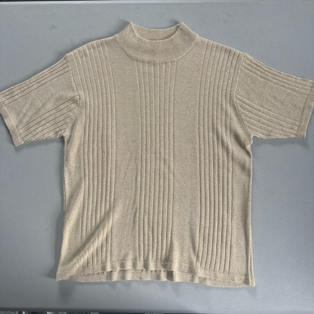 Vintage Gold Sweater Shirt